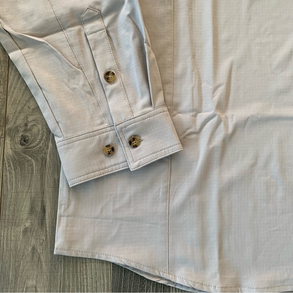 NWT Outdoor Ventures Long Sleeve Hiking Shirts 
UV Protection
Men’s 2XL 
Khaki - Picture 2 of 8